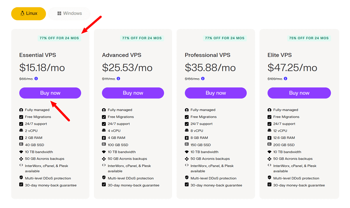 Liquid Web Black Friday Managed VPS Hosting Plans