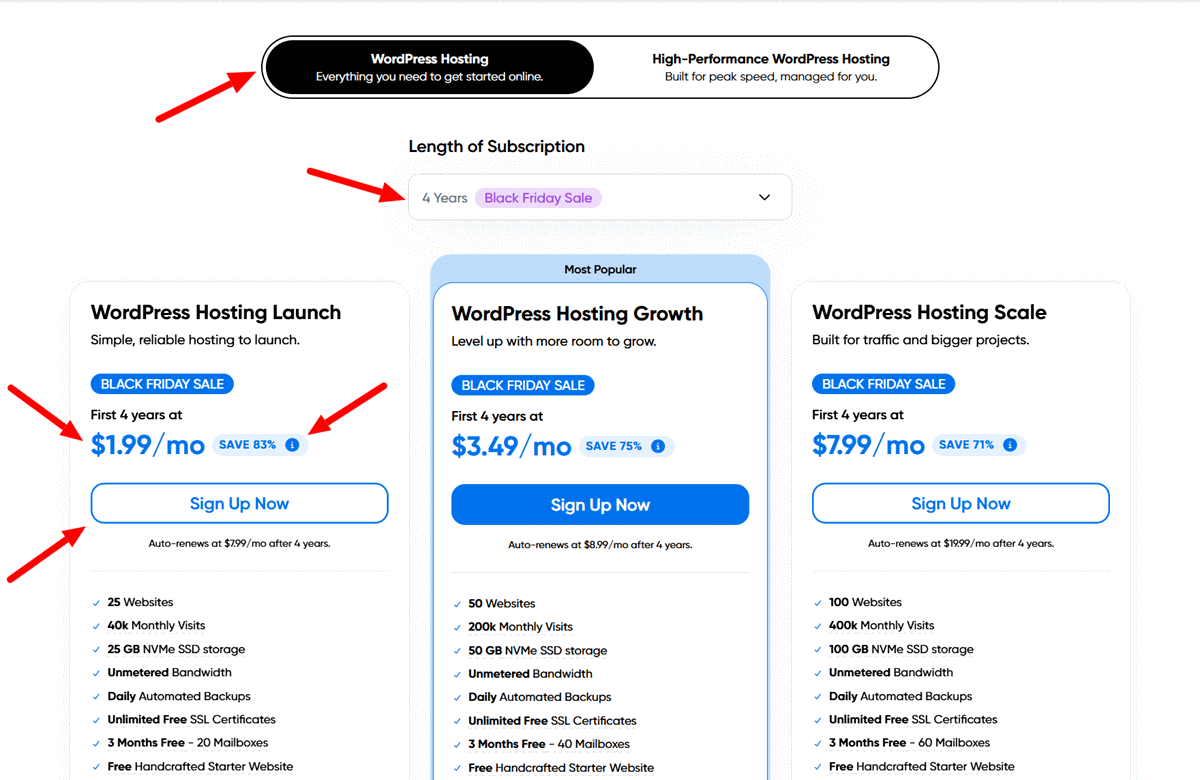DreamHost Black Friday Sales 2025 WordPress Hosting Pricing Plans and 83% Off Discount