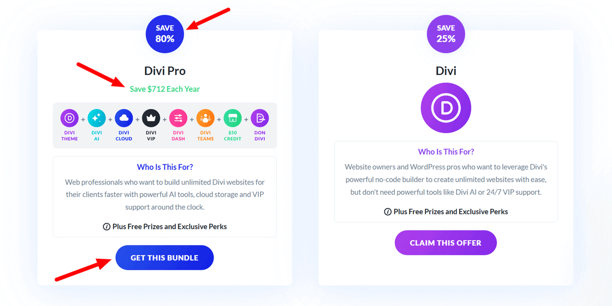 Elegant Themes Divi Black Friday 2025 Sale Pricing