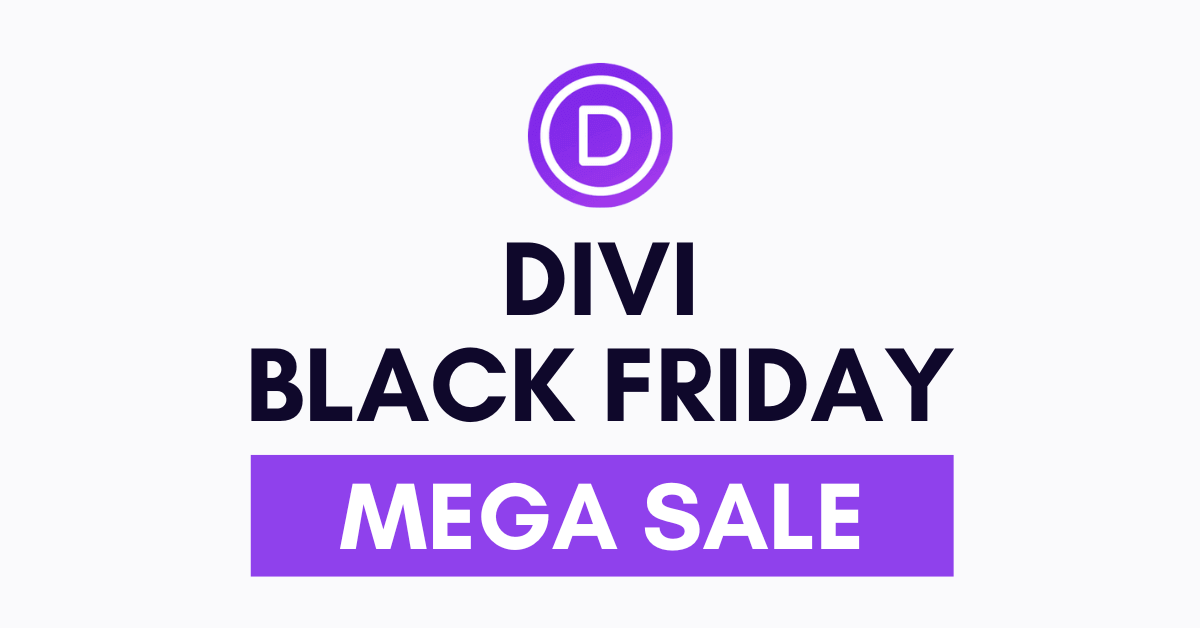 Elegant Themes Divi Black Friday Deals