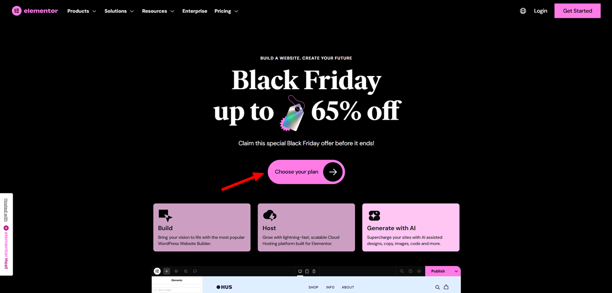 Elementor Black Friday Deals 2025 Get Up to 65% Off
