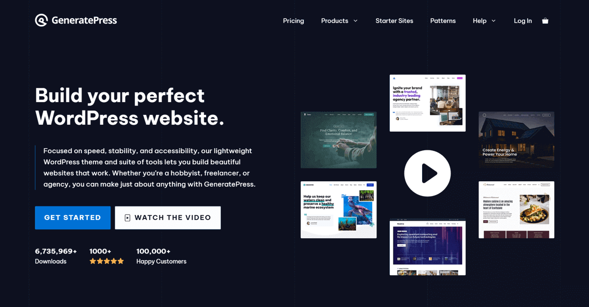 GeneratePress WordPress Theme