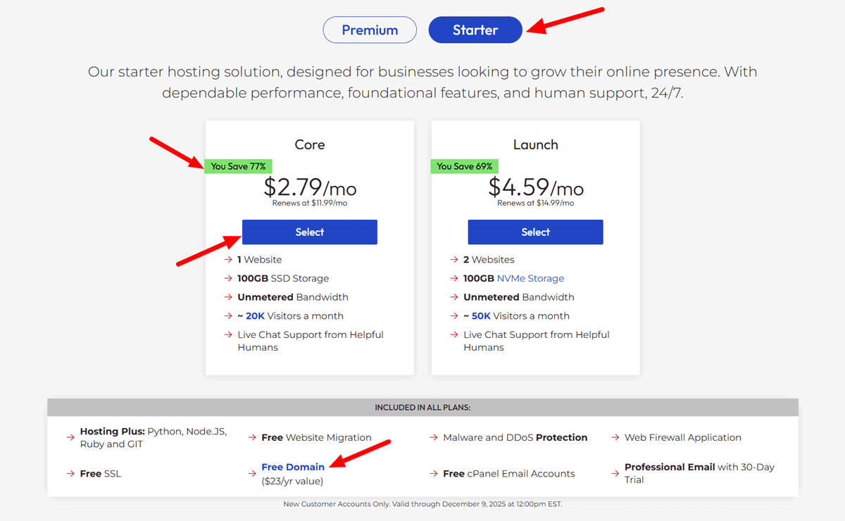 InMotion Hosting Black Friday Deals 2025 for Shared Web Hosting