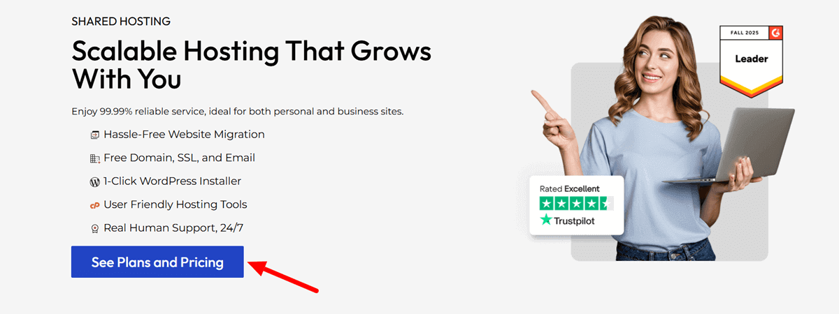 InMotion Hosting Shared Hosting Services