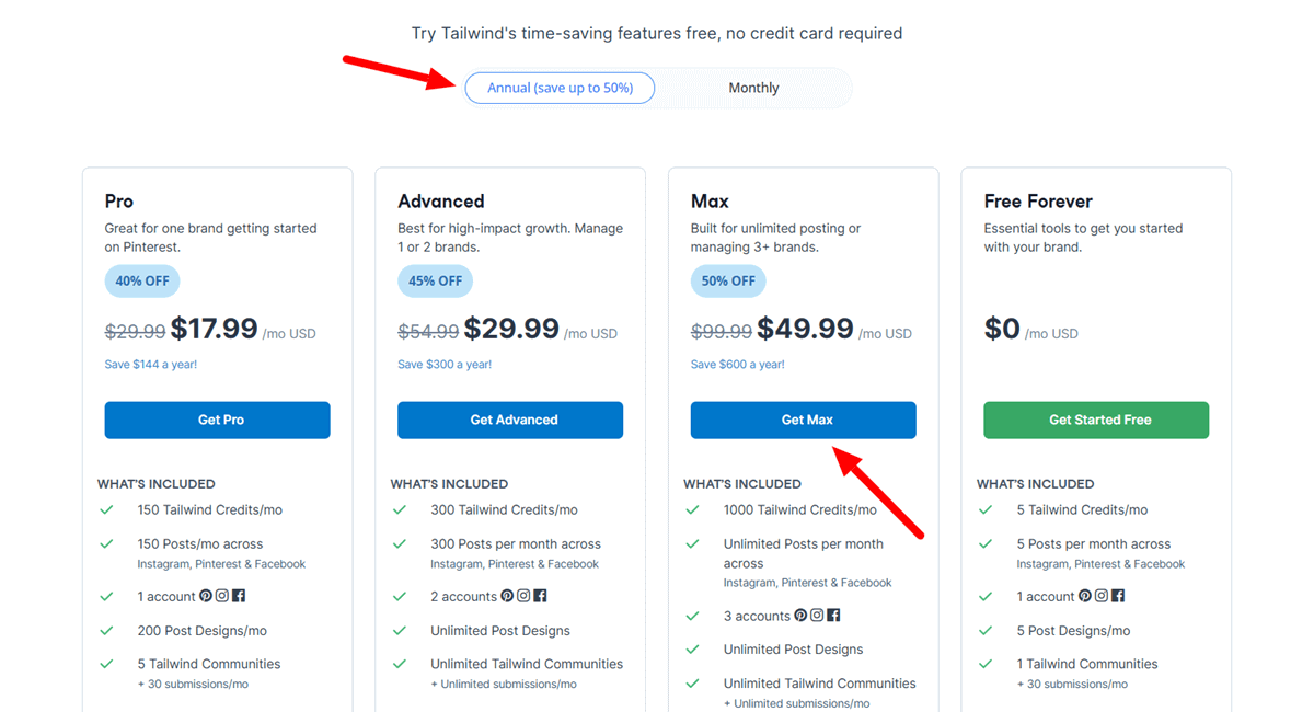 Tailwind Black Friday 2025 Sales Pricing Page