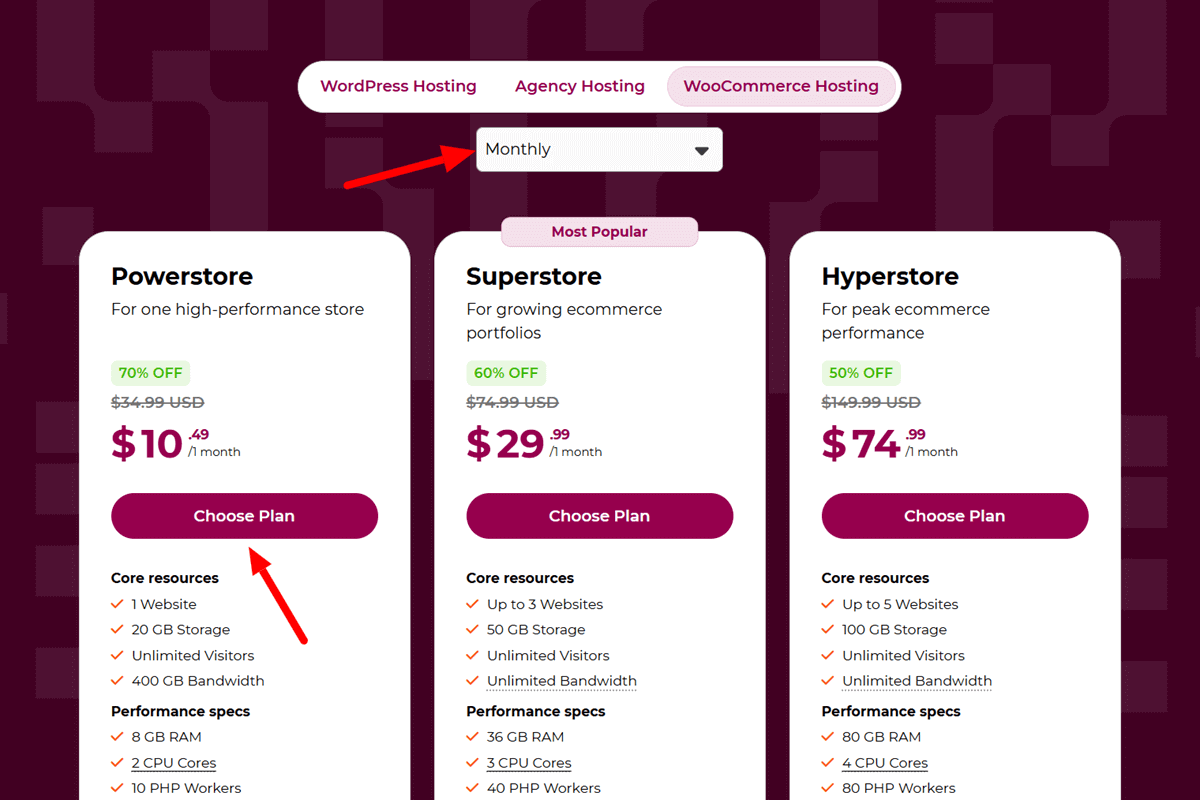 WPX Hosting Black Friday Deals 2025 Monthly WooCommerce Hosting Plans