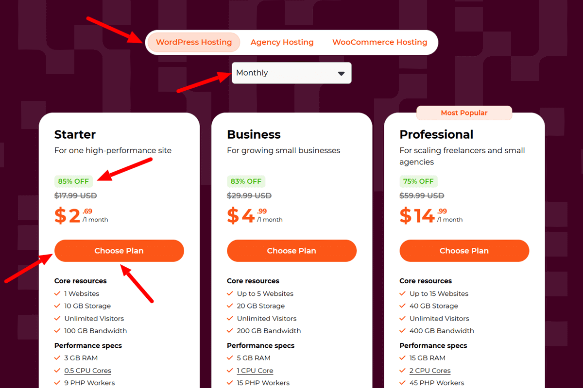 WPX Hosting Black Friday Deals 2025 Monthly WordPress Hosting Plans Up to 85% Off