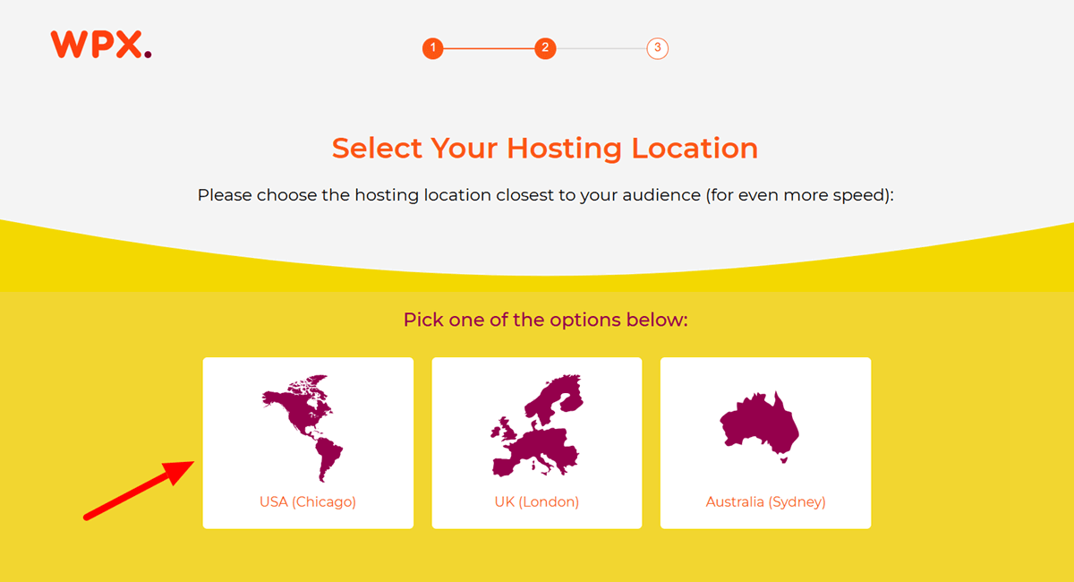 WPX Hosting Black Friday Deals 2025 Select Your Hosting Location