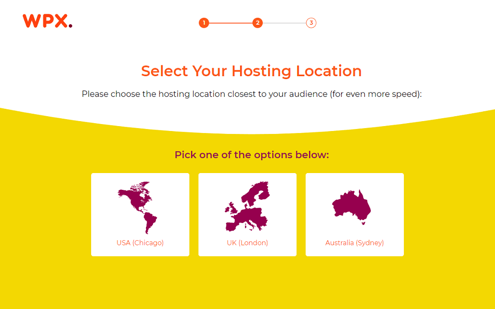 How to Activate WPX Hosting Coupon Select Your Hosting Location