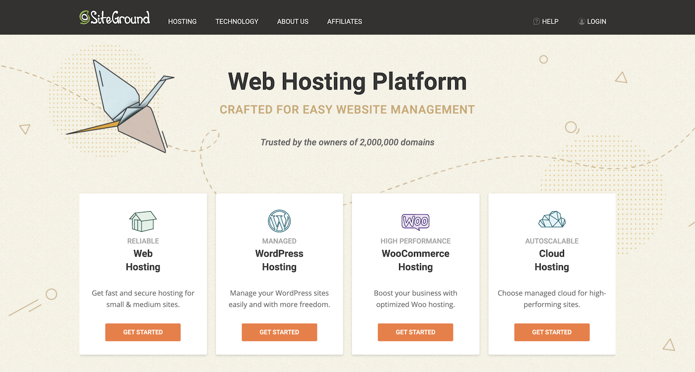 SiteGround Web Hosting Services Overview