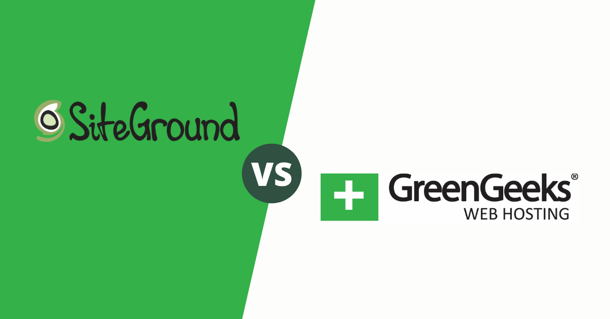 SiteGround vs GreenGeeks