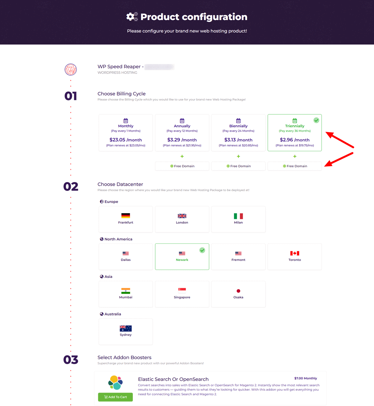 HostArmada Black Friday Deals 2025 Choose Data Center and Product Configurations