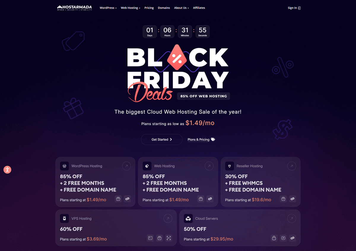 HostArmada Black Friday Deals 2025