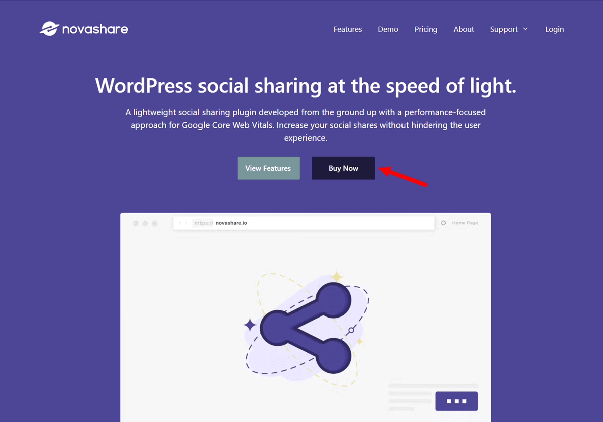Novashare Black Friday Deals Landing Page
