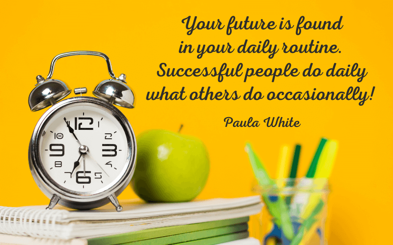 Paula White Quotes on Daily Routine, Your future is found in your daily routine. Successful people do daily what others do occasionally!