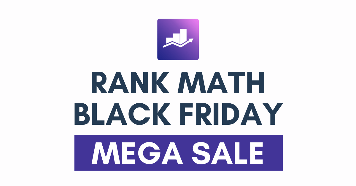 Rank Math Black Friday Deals