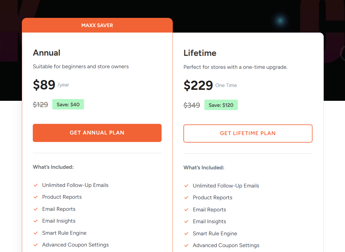 Cart Abandonment Recovery Pro Black Friday Pricing 2025