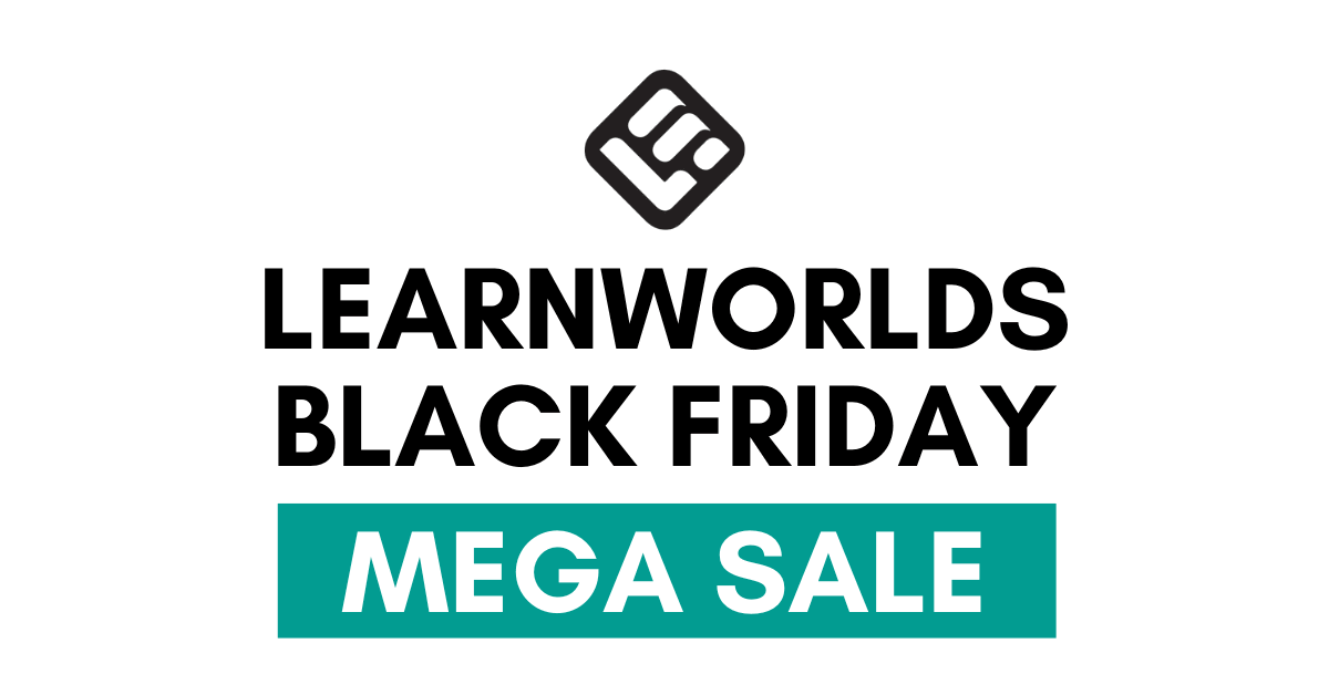 LearnWorlds Black Friday Sale Deals