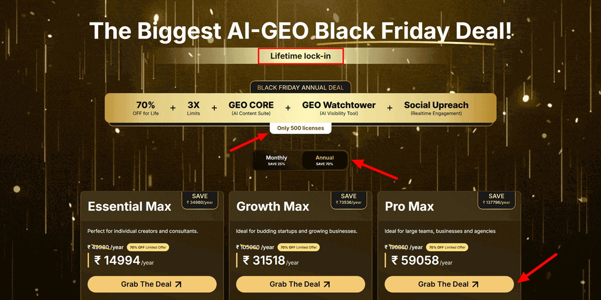 Scalenut Black Friday Deals 2025 Subscriptions in INR