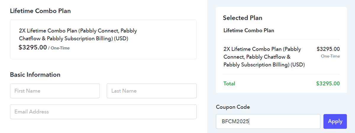 Pabbly Black Friday Sale 2025 Add a Special Promo Code to Get 10% Extra