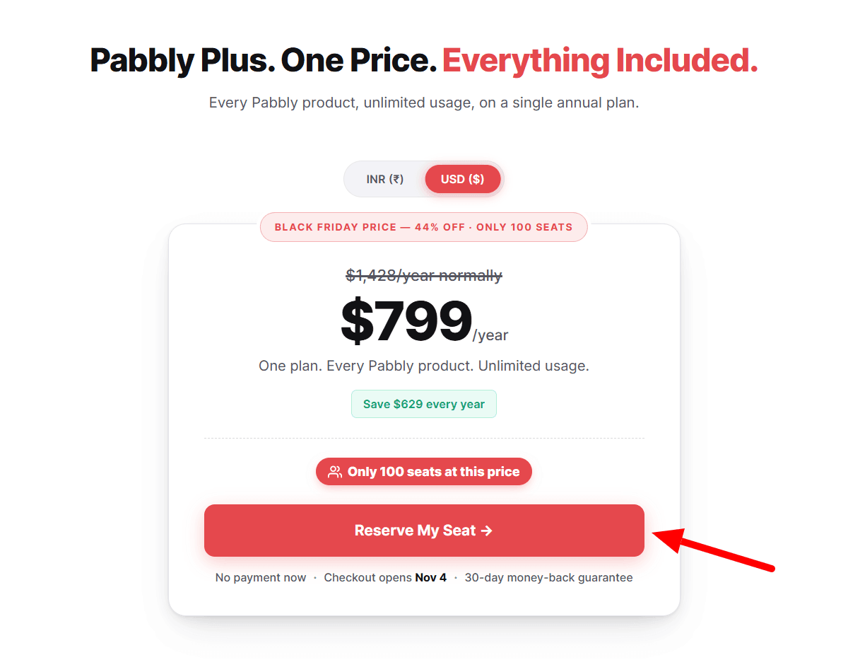 Pabbly Plus Black Friday Deal 2026