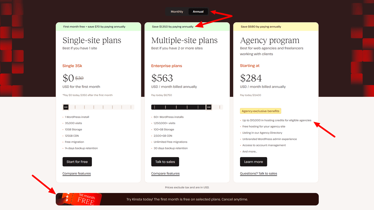 Kinsta Discount Code Get Up to $1350 Off Annual Plans