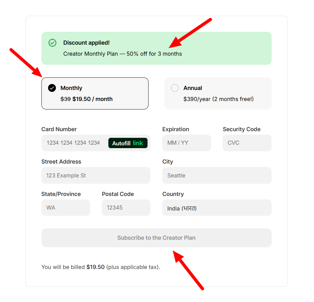 Kit Black Friday Deals 2025 Checkout Page