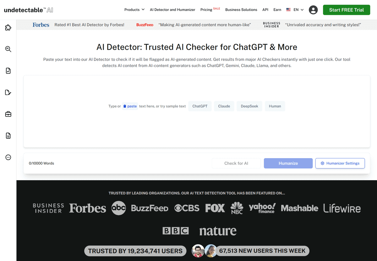 Undetectable AI Black Friday Start For Free