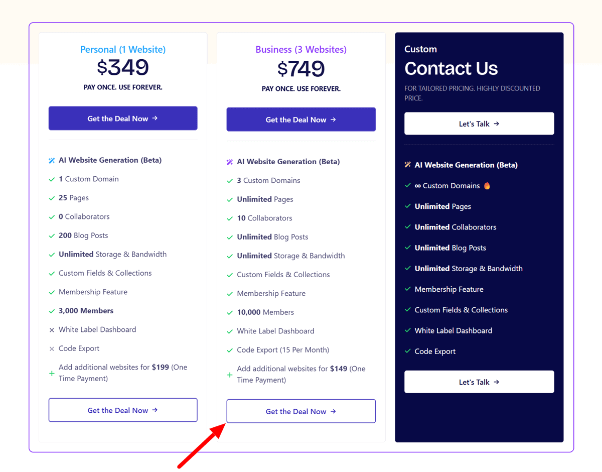 Dorik Lifetime Pricing Plans Dorik Black Friday Deals