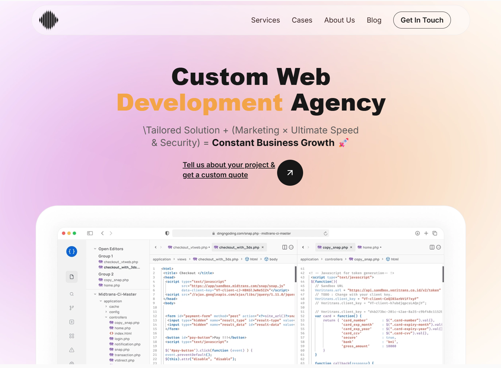 Dorik Templates Example 2 Preview