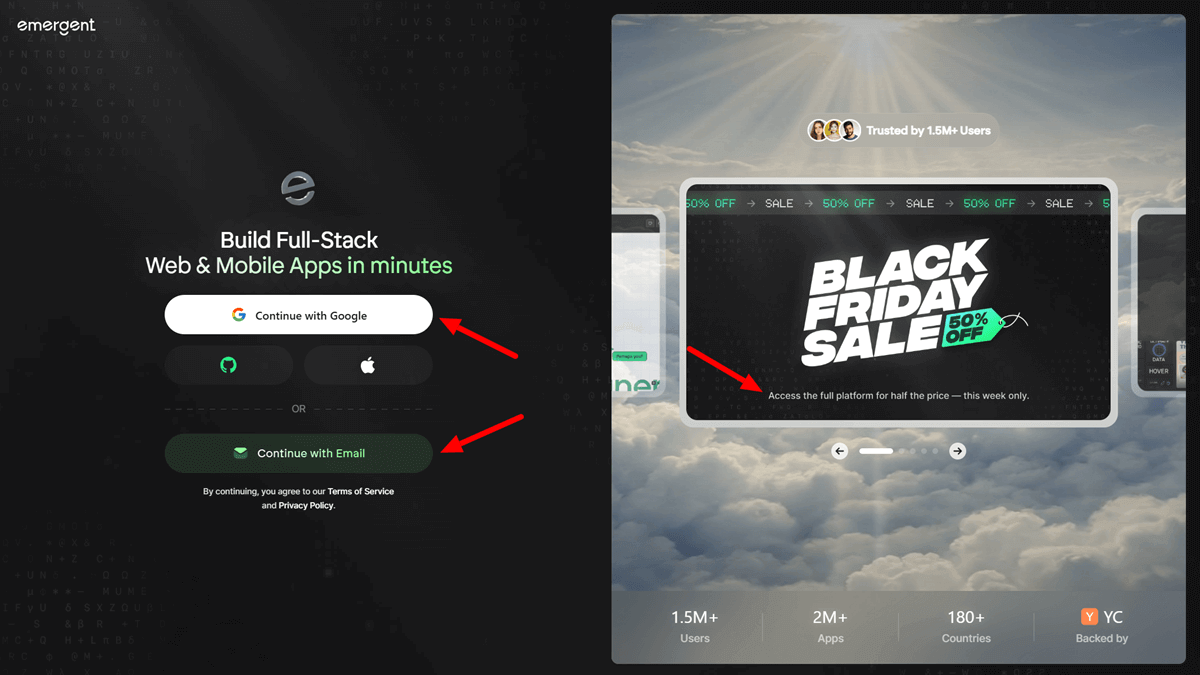 Emergent Black Friday Sale 2025