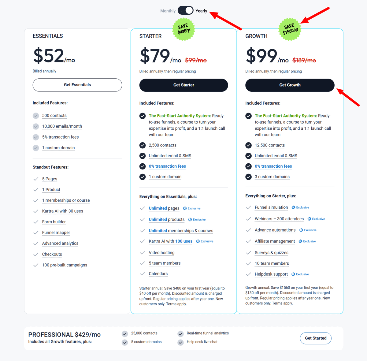 Kartra Black Friday Deals 2025 Pricing Plans Save Up to $1560