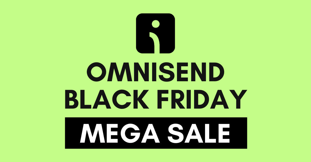 Omnisend Black Friday Deals Discounts