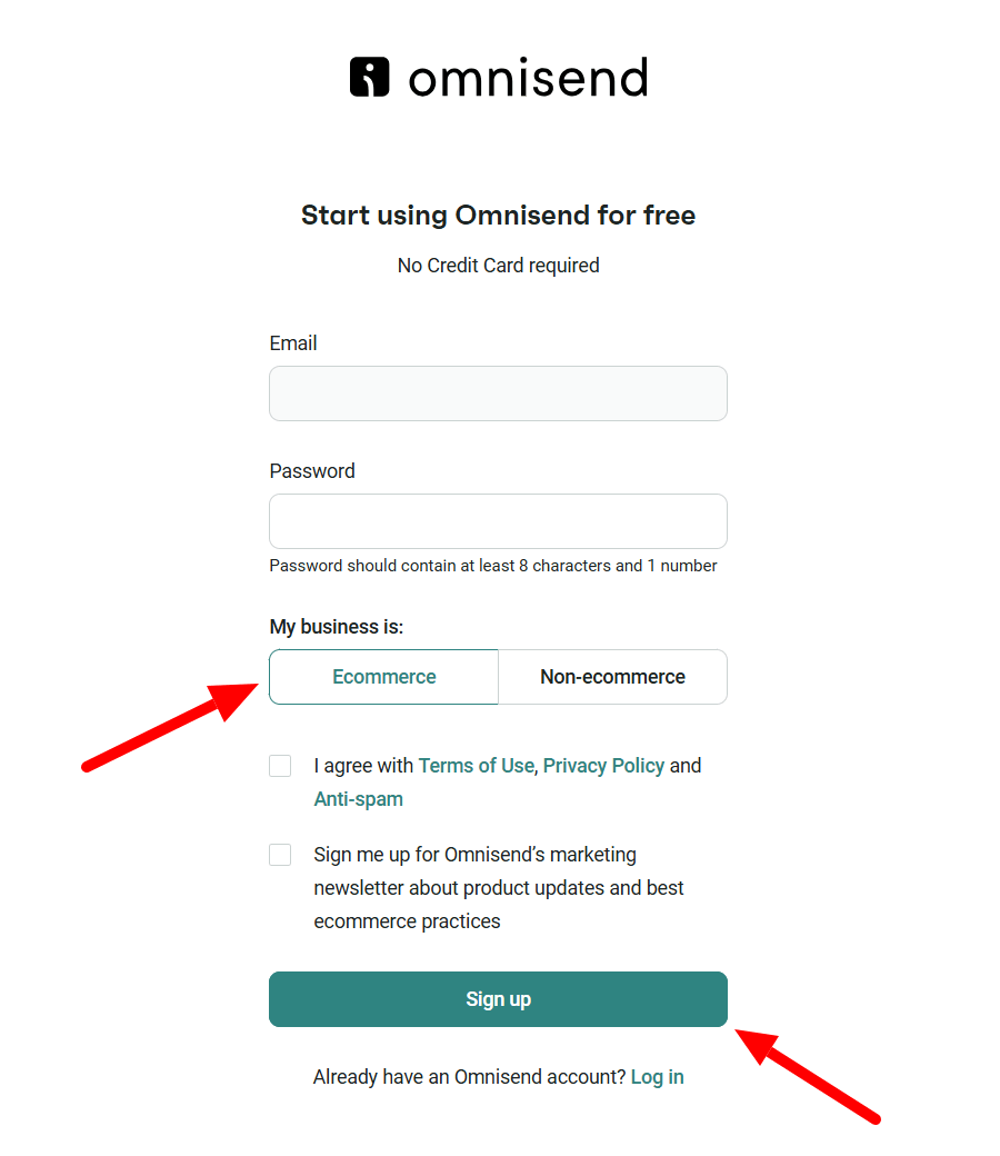 Omnisend Black Friday Free Sign Up