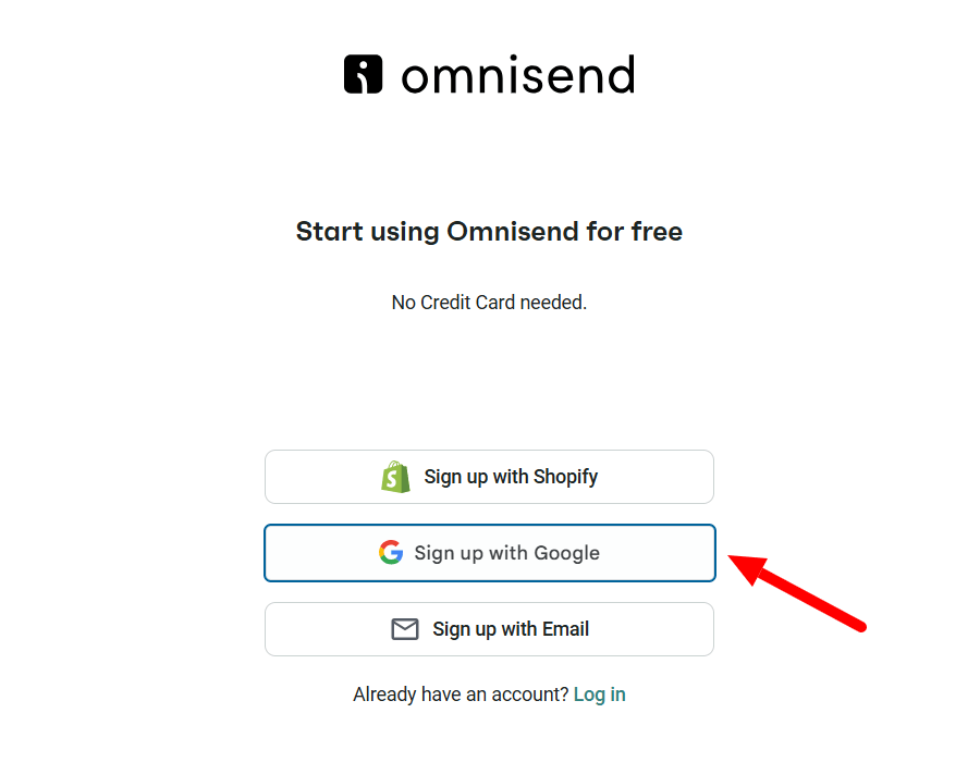 Omnisend Black Friday Sign Up No Credit Card Required