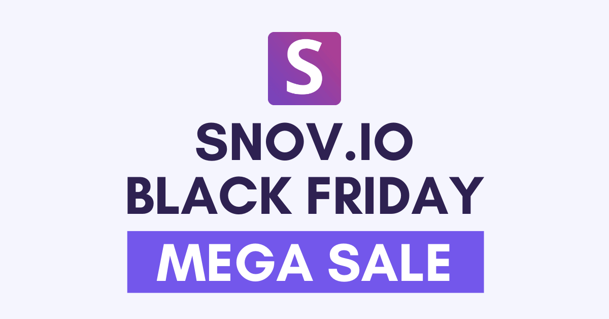 Snov.io Black Friday