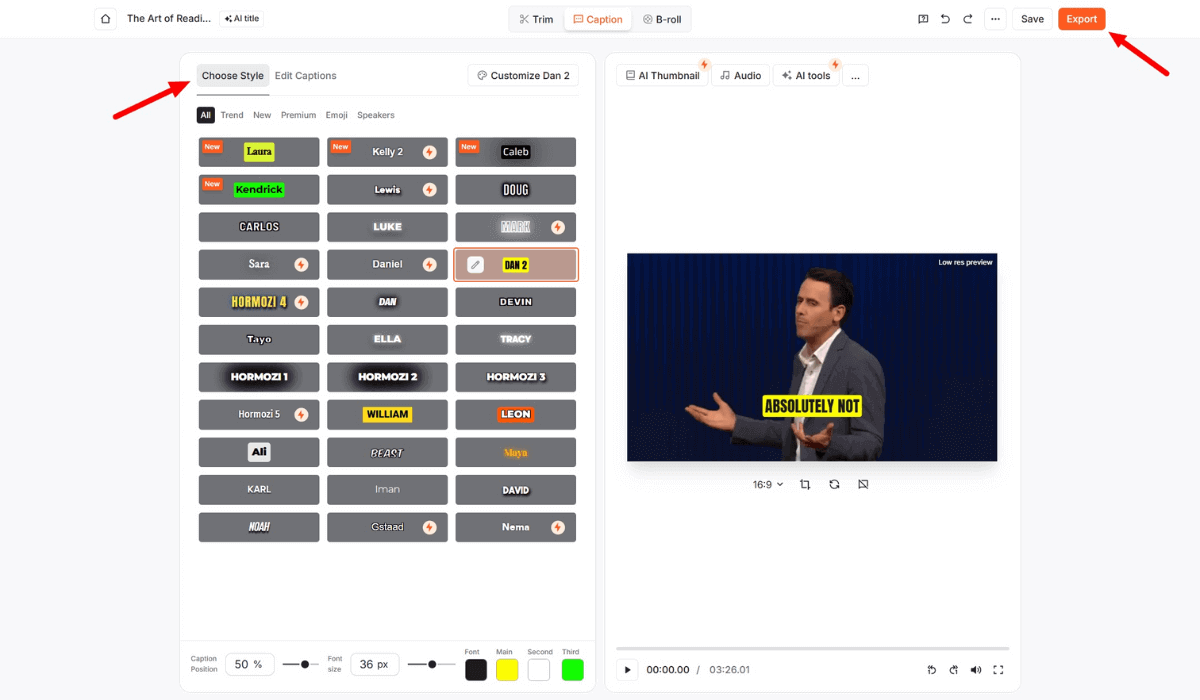 Submagic AI Captions Subtitle Generator for Any Video