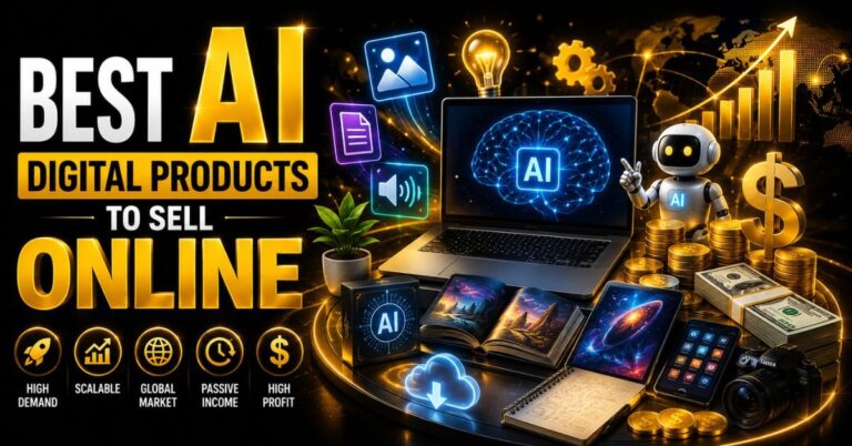 Best AI Digital Products to Sell Online