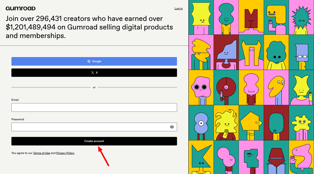 Gumroad Sign-Up Process Create a Gumroad Account Free