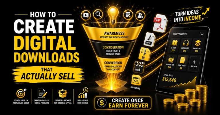 How to Create Digital Downloads People Actually Buy in 2026