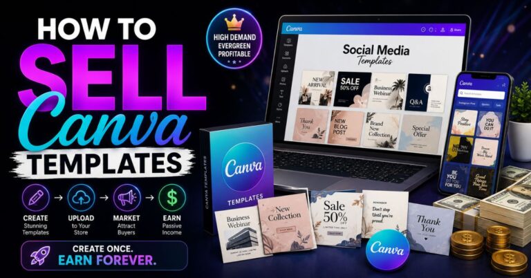 How to Sell Canva Templates and Make Massive Profits