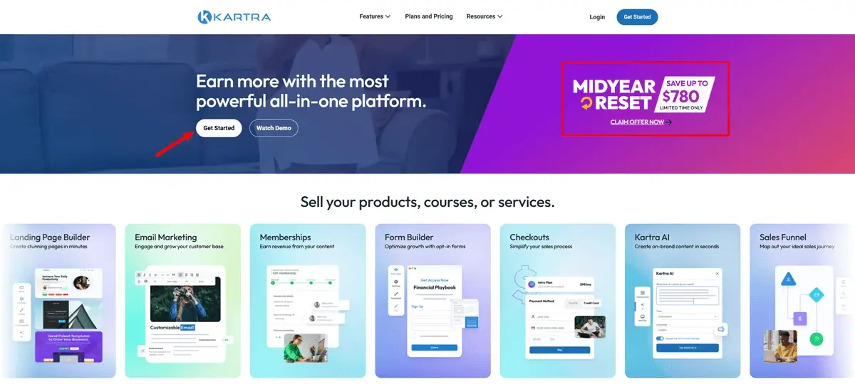 Kartra The All-In-One Marketing and Digital Product Sales Platform