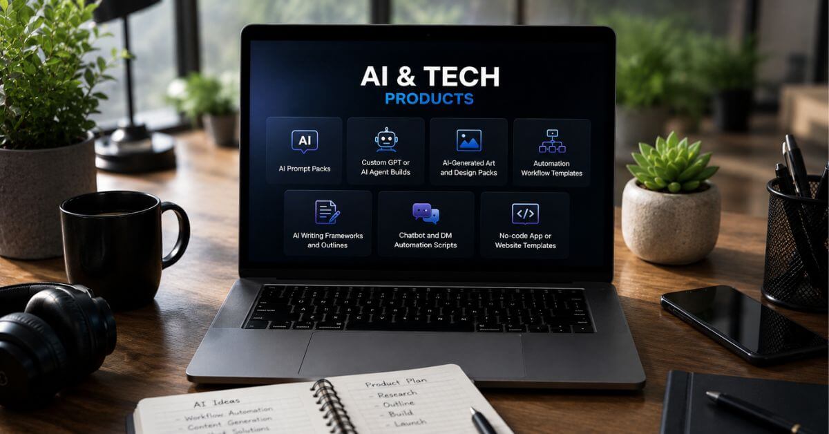 Best-Selling Digital Products Category - AI And Tech Products