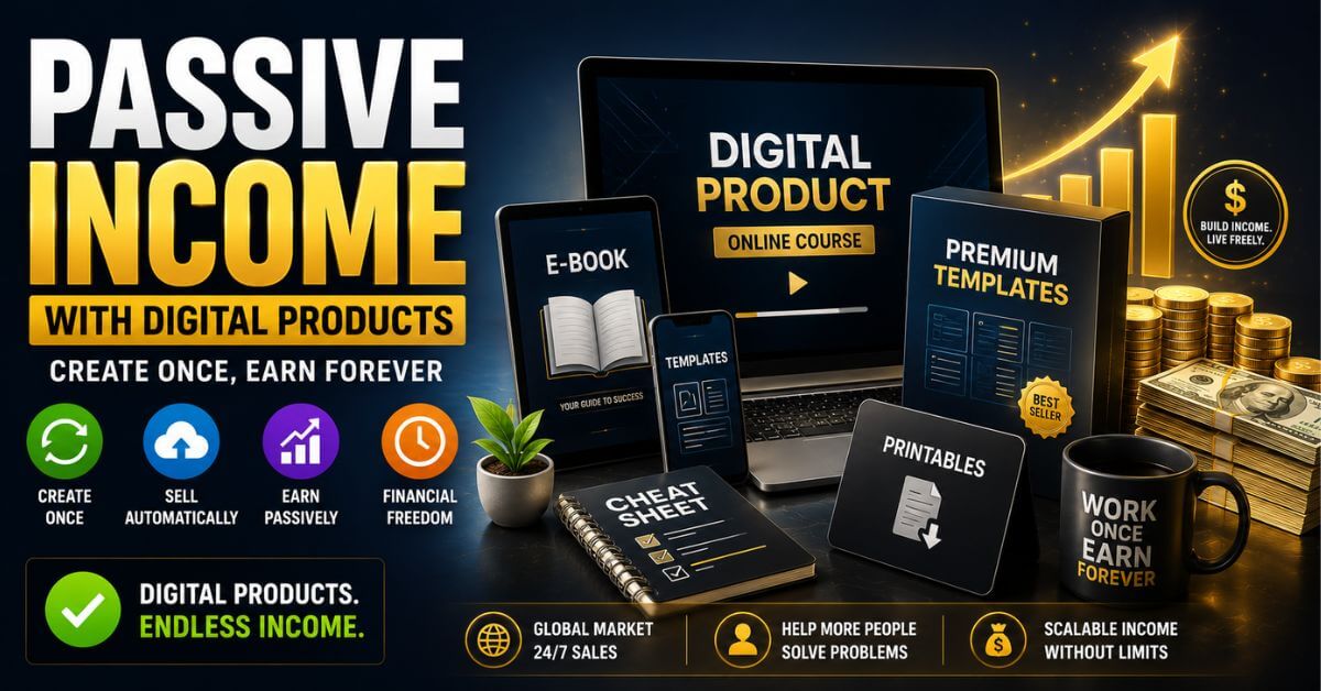 How to Make Passive Income with Digital Products