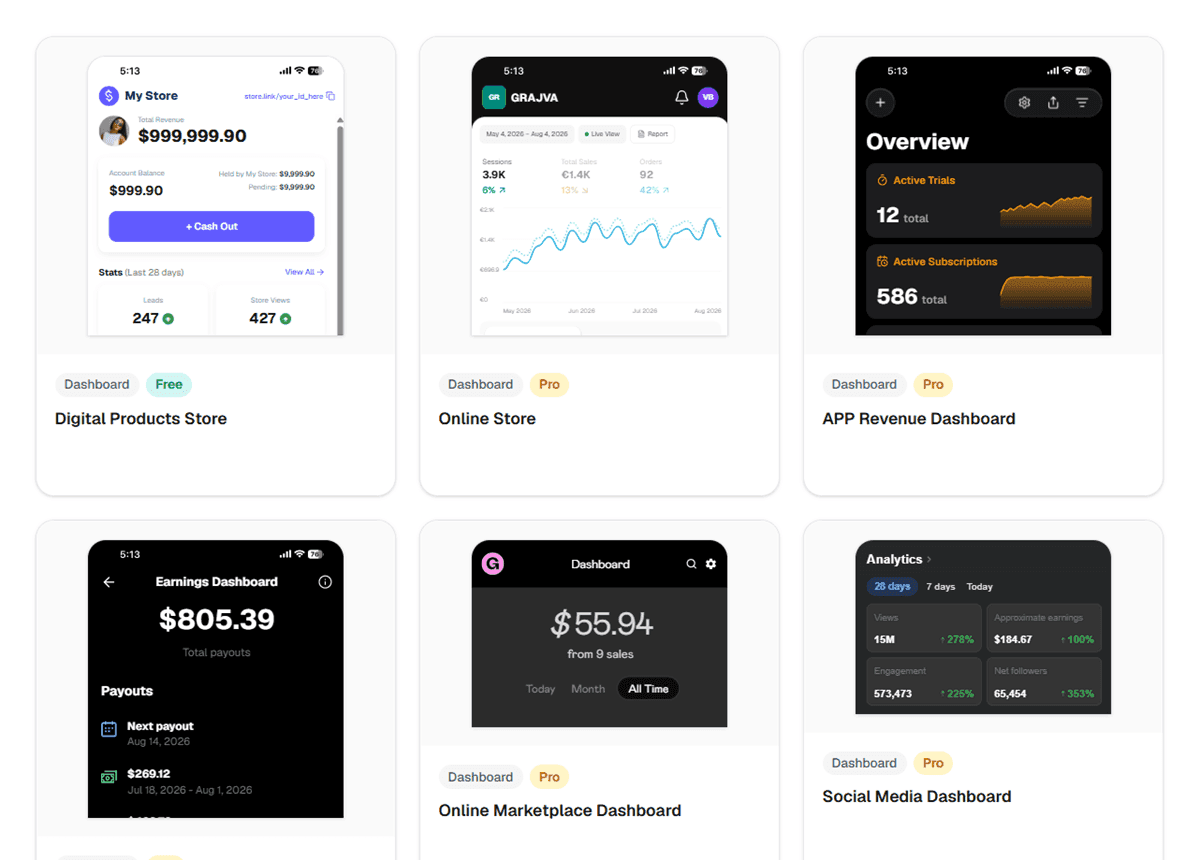Fake Screenshot Generator Templates for Digital Product Income Report