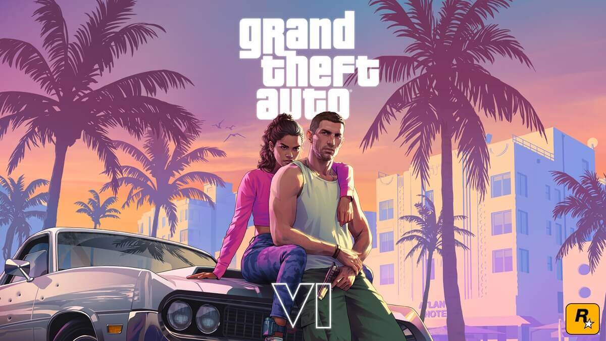 GTA 6 Artwork Wallpaper Jason and Lucia